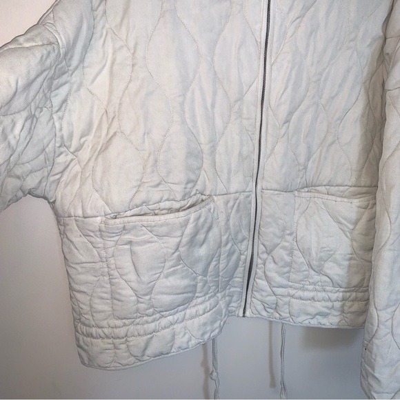 Zara Quilted Cotton Jacket XL - Picture 9 of 13